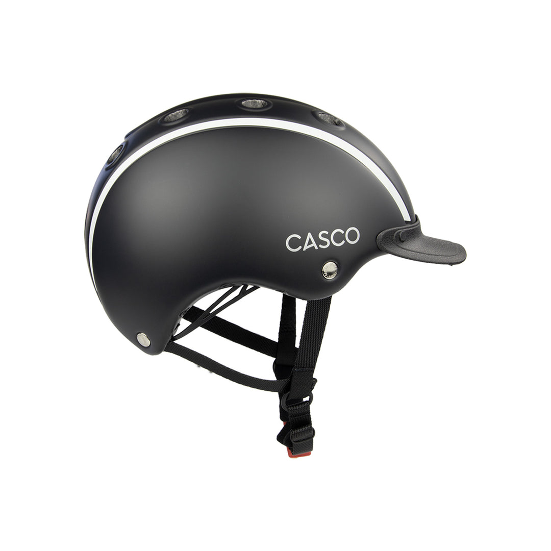 Casco Kid Choice Riding Hat - Prime Black, front view