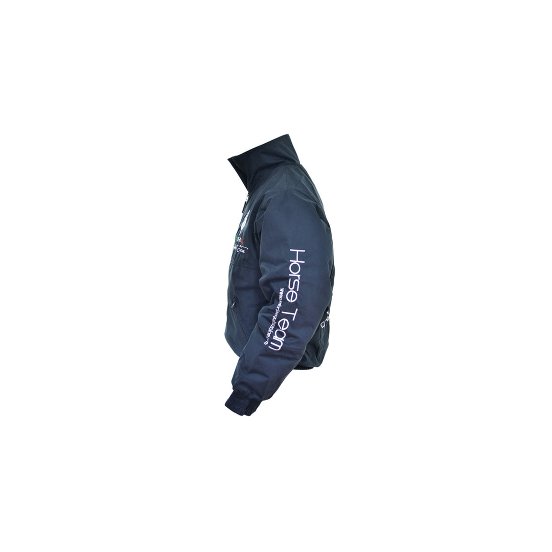 Umbria Equitazione Sport Team Winter Bomber Jacket - Navy, view 3