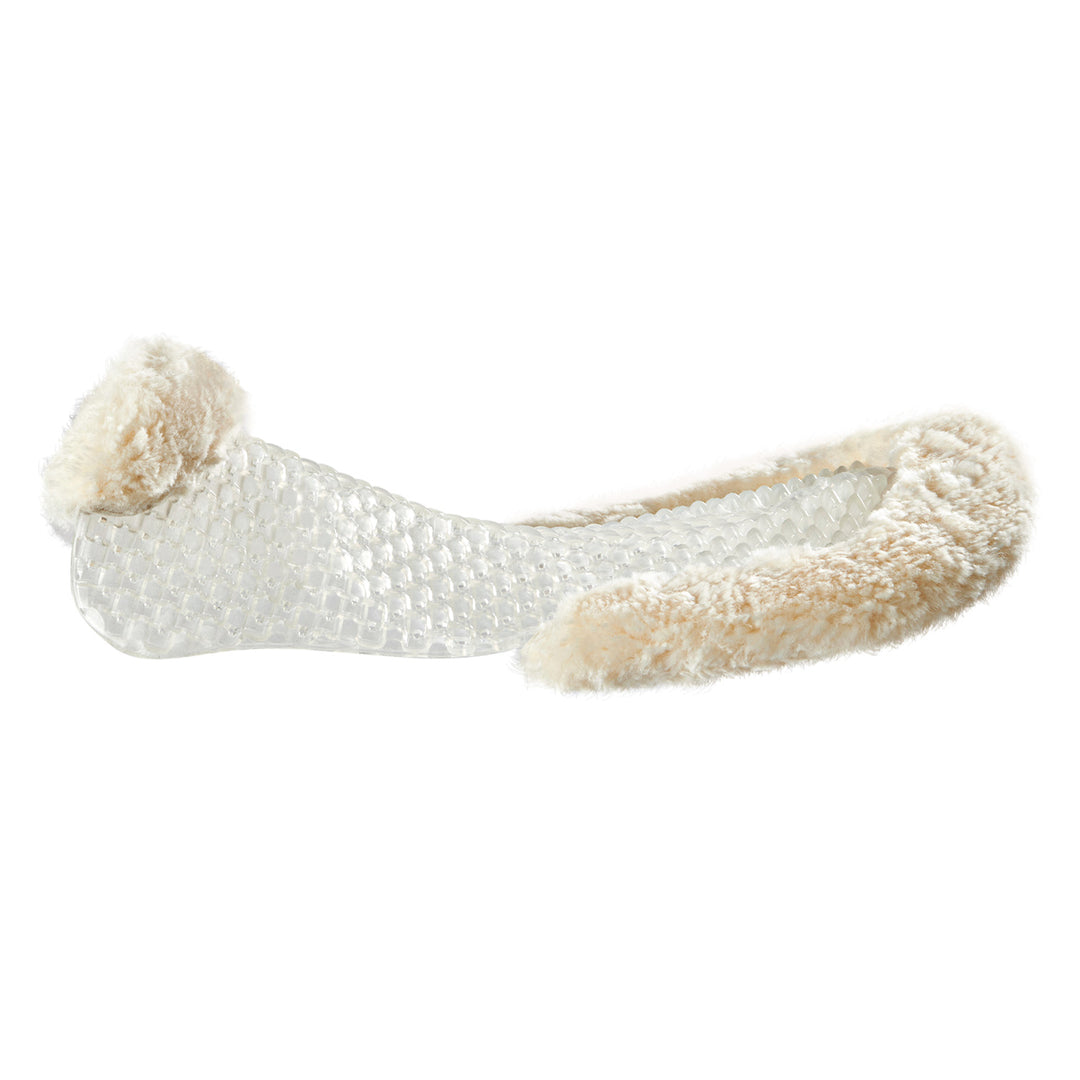 Acavallo Respira Air Release Gel Half Pad with Rear Riser - Transparent, view 2