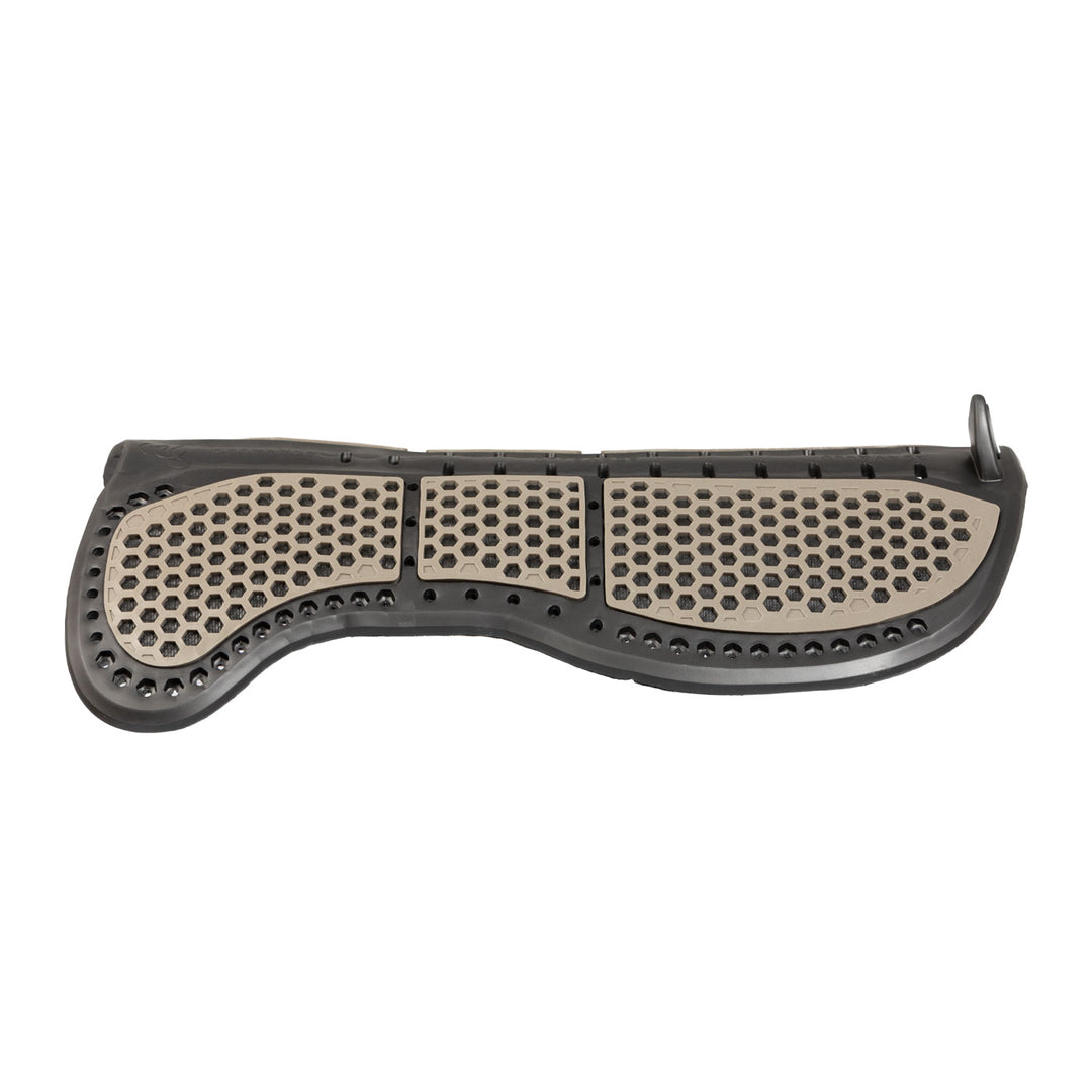 Acavallo Piuma Aero Balance EVA Gel Half Pad - Black/Walnut, view 2