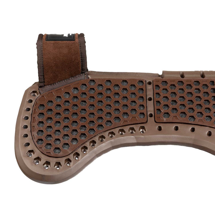 Acavallo Piuma Aero Balance Withers-Free Half Pad - Brown, view 4
