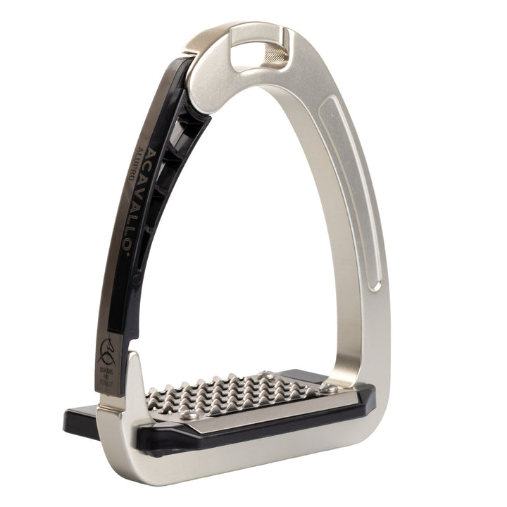 Acavallo Arena Alupro Stirrups - Solar Titanium, view 4