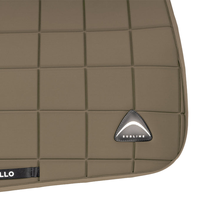 Acavallo Sublime Jump Saddle Pad with Square Quilting - Terra, view 5