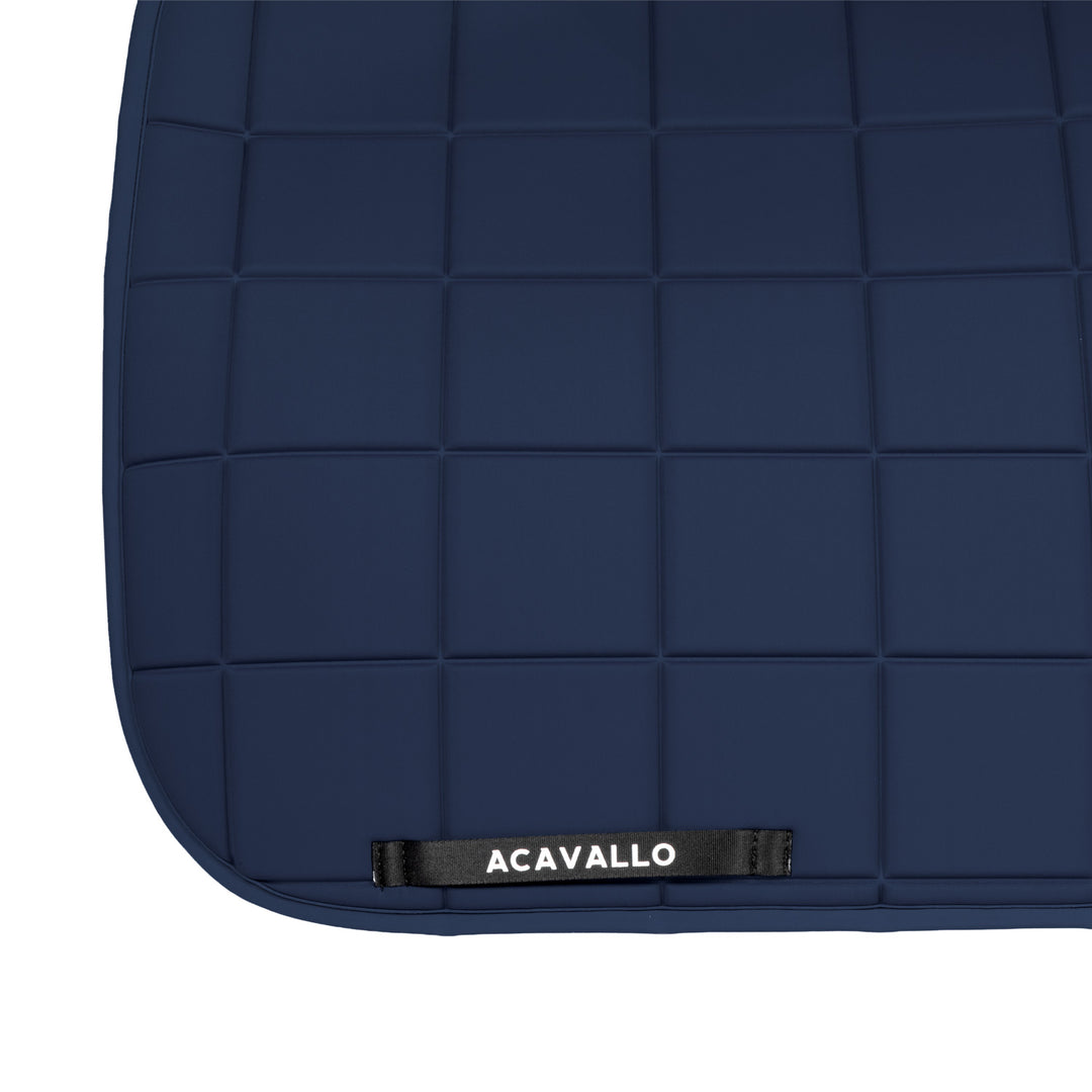 Acavallo Sublime Square Dressage Saddle Pad - Navy, view 4