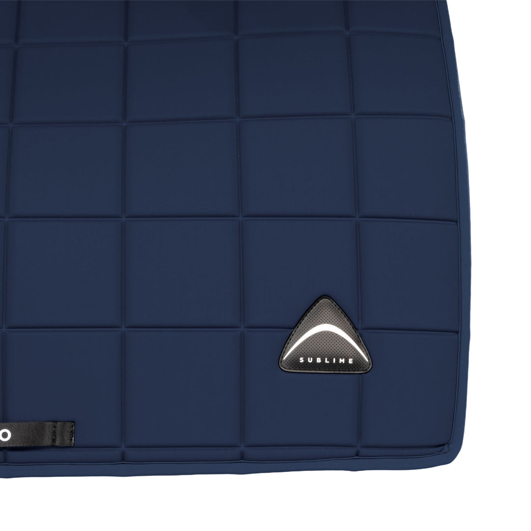 Acavallo Sublime Square Dressage Saddle Pad - Navy, view 5
