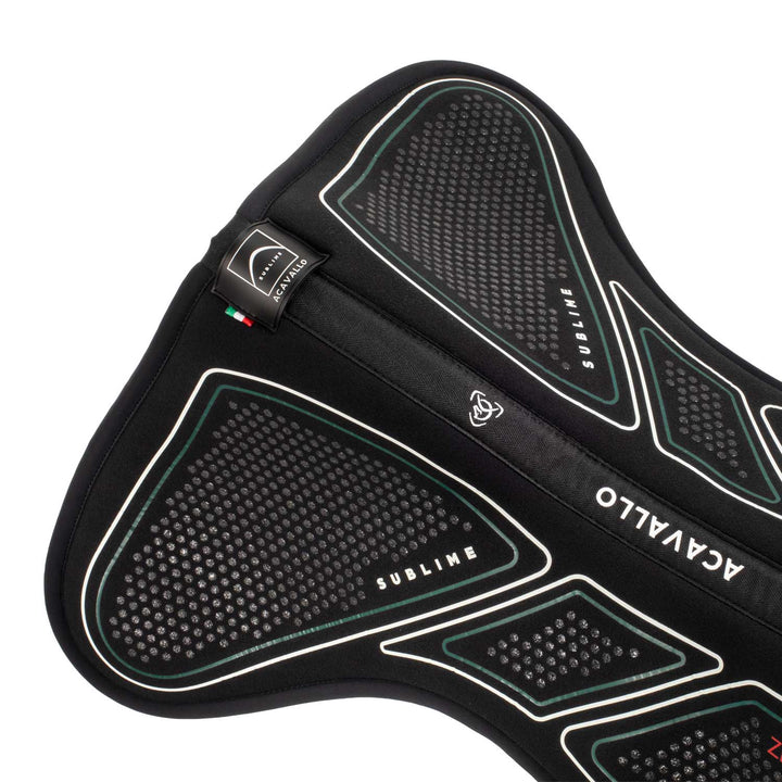 Acavallo Sublime Zero Impact Slim Flat Half Pad - Black, view 7