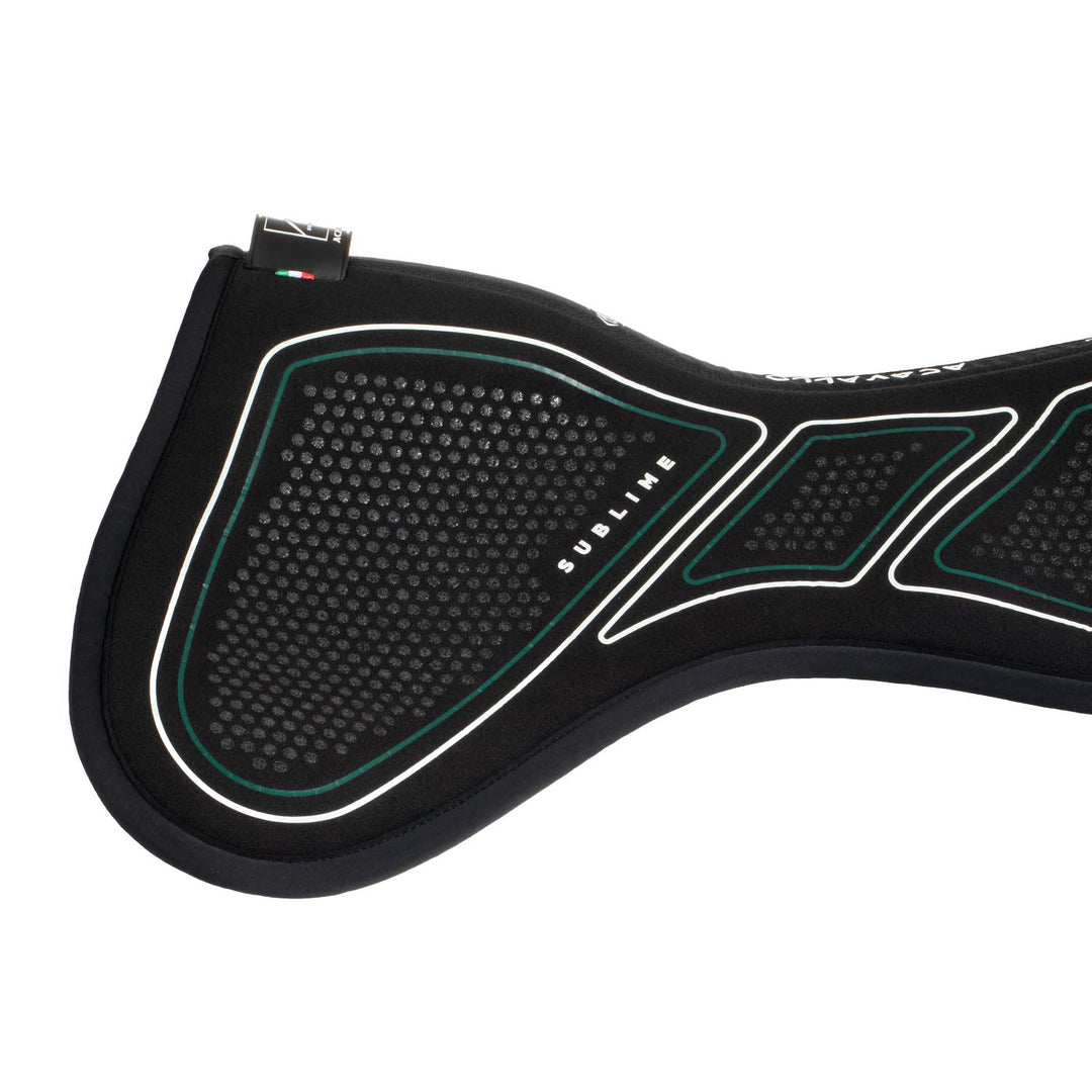 Acavallo Sublime Zero Impact Slim Flat Half Pad - Black, view 3