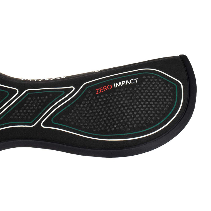 Acavallo Sublime Zero Impact Slim Flat Half Pad - Black, view 4