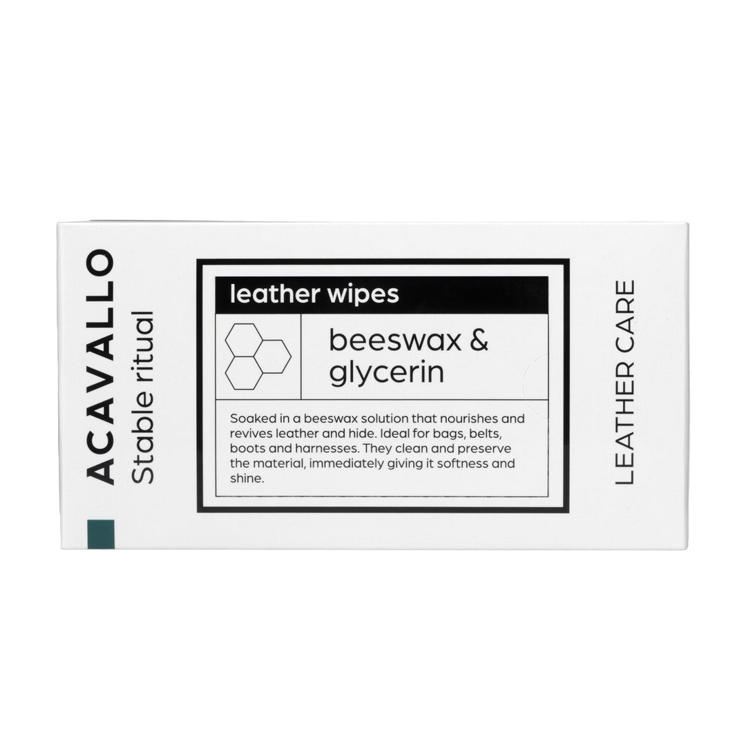 Acavallo Beeswax Leather Wipes, view 2