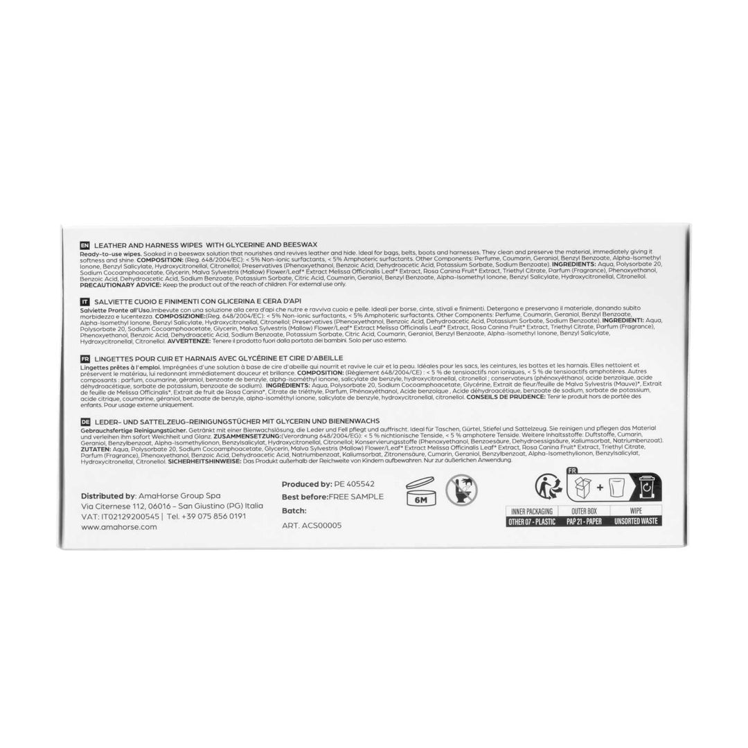 Acavallo Beeswax Leather Wipes, view 4