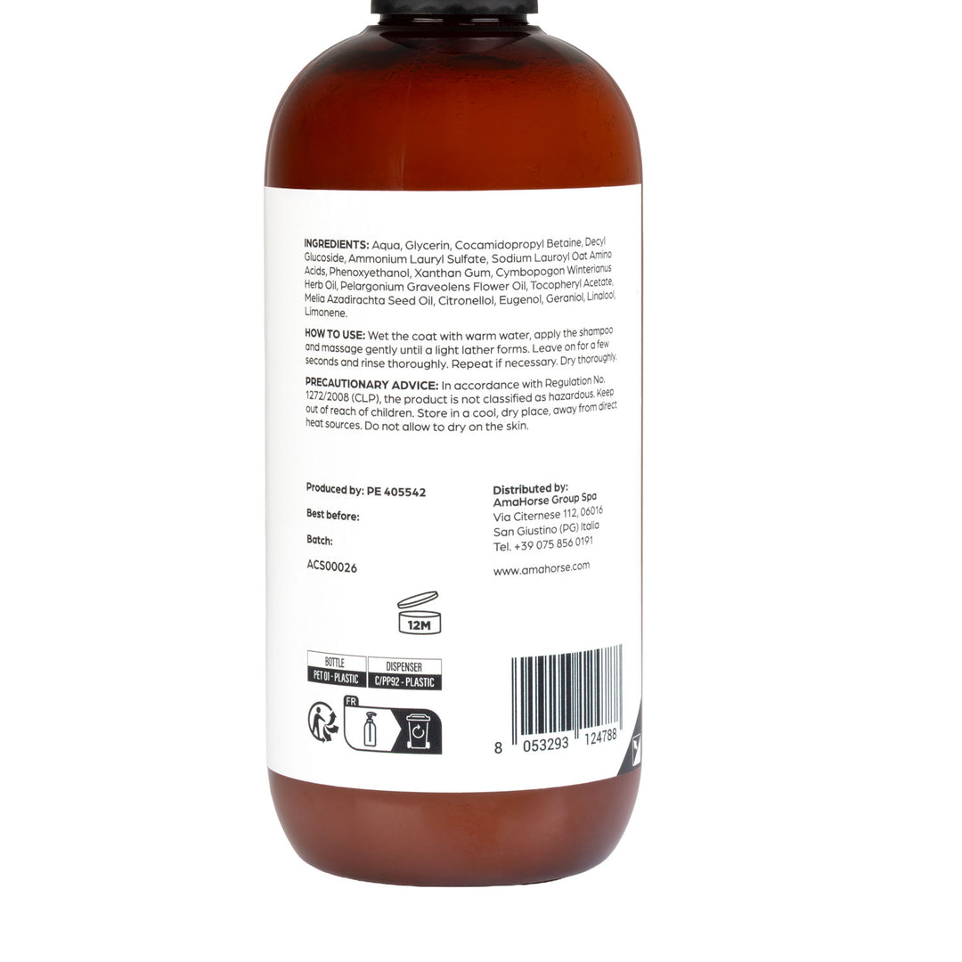 Acavallo Citronella, Geranium and Neem Shampoo, view 3