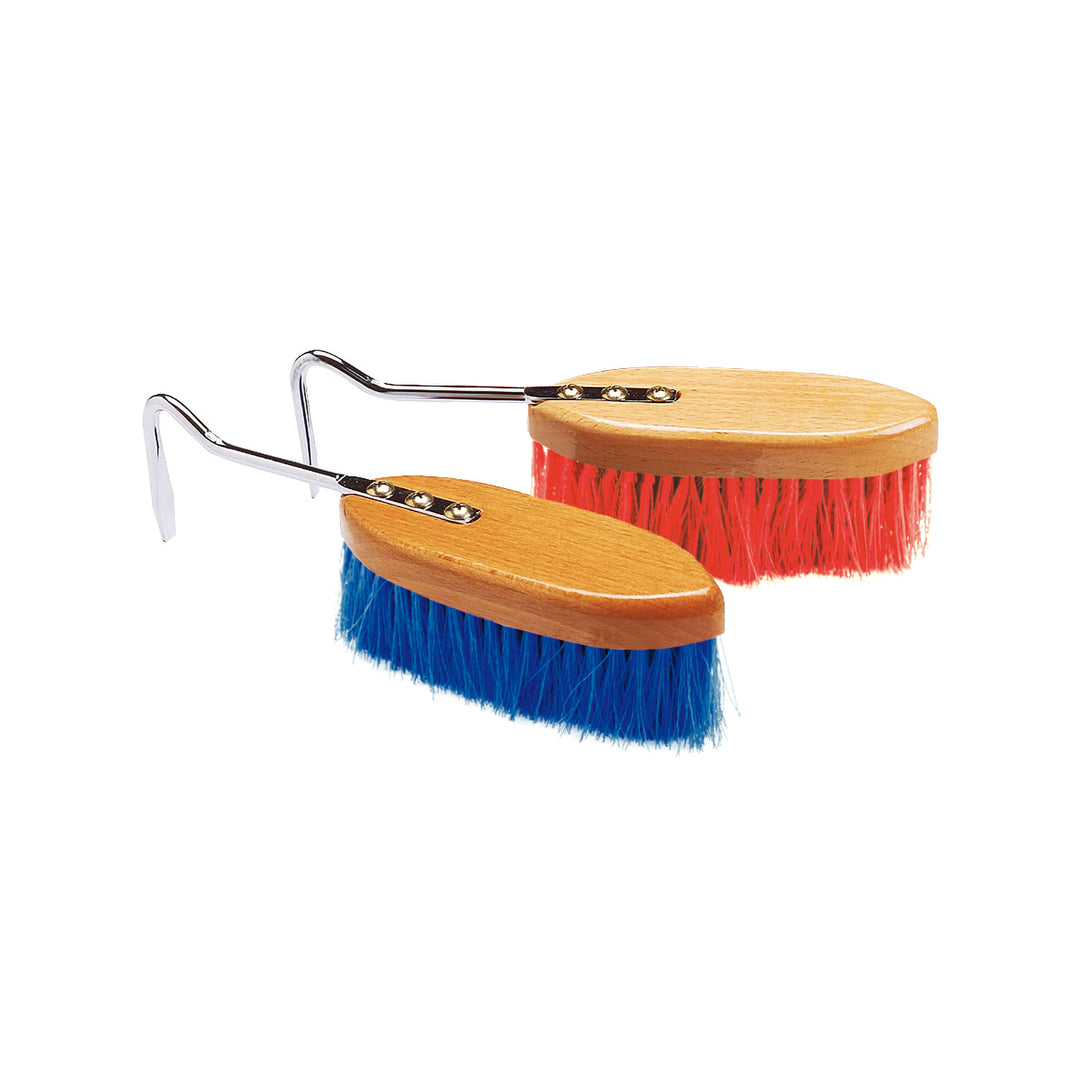 Umbria Equitazione Hoof Brush with Hoof Pick, front view