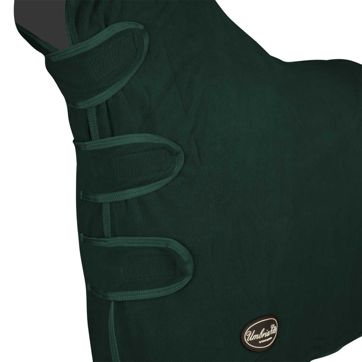 Umbria Equitazione Yukon Anti-Pilling Fleece Rug with Neck - Green, view 2