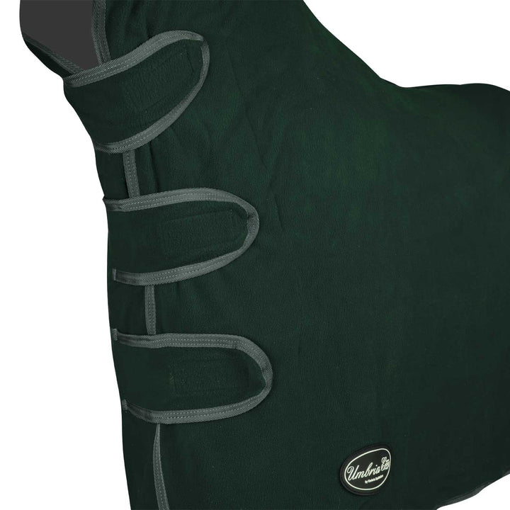Umbria Equitazione Yukon Anti-Pilling Fleece Rug with Neck - Green, view 5