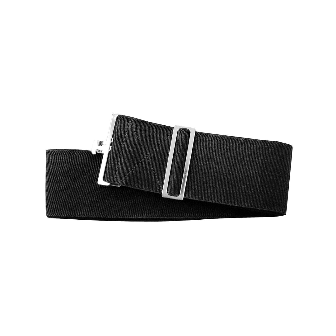 Umbria Equitazione Elastic Rug Surcingle - Black, front view