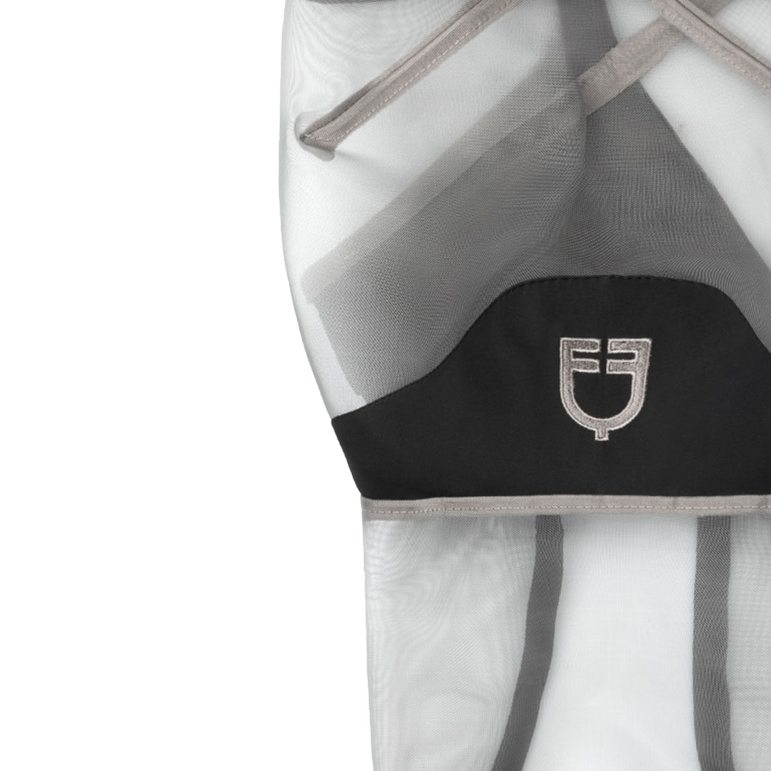 Equestro Full Face Fly Mask - Black, view 3