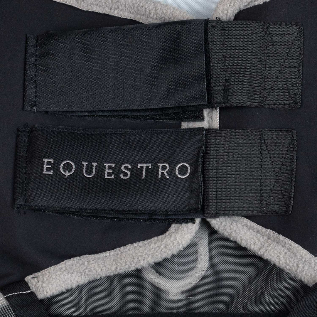 Equestro Full Face Fly Mask - Black, view 5