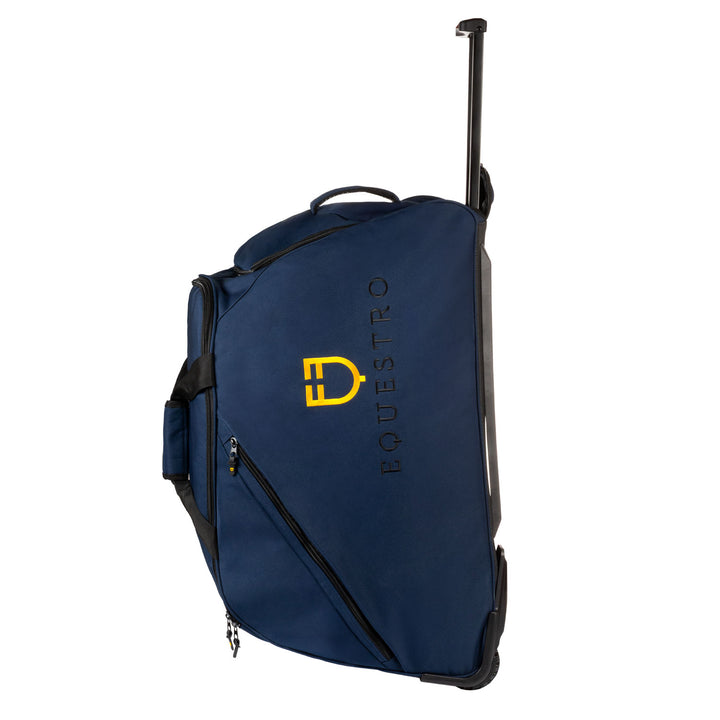 Equestro Cordura Trolley Bag - Navy Blazer, front view