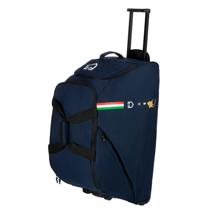 Equestro X FISE Trolley Bag - Navy Blazer, front view