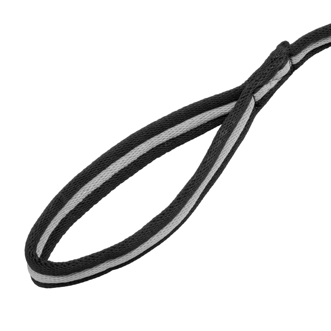 Umbria Equitazione Padded Lunge Line - Black/Grey, view 3