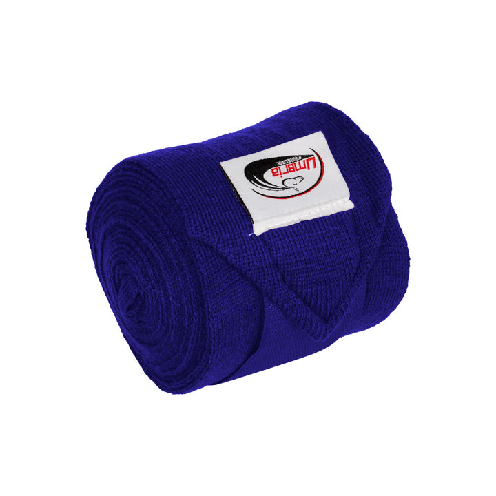 Umbria Equitazione Knitted Bandages with Hook-and-Loop Closure - Royal Blue, view 3