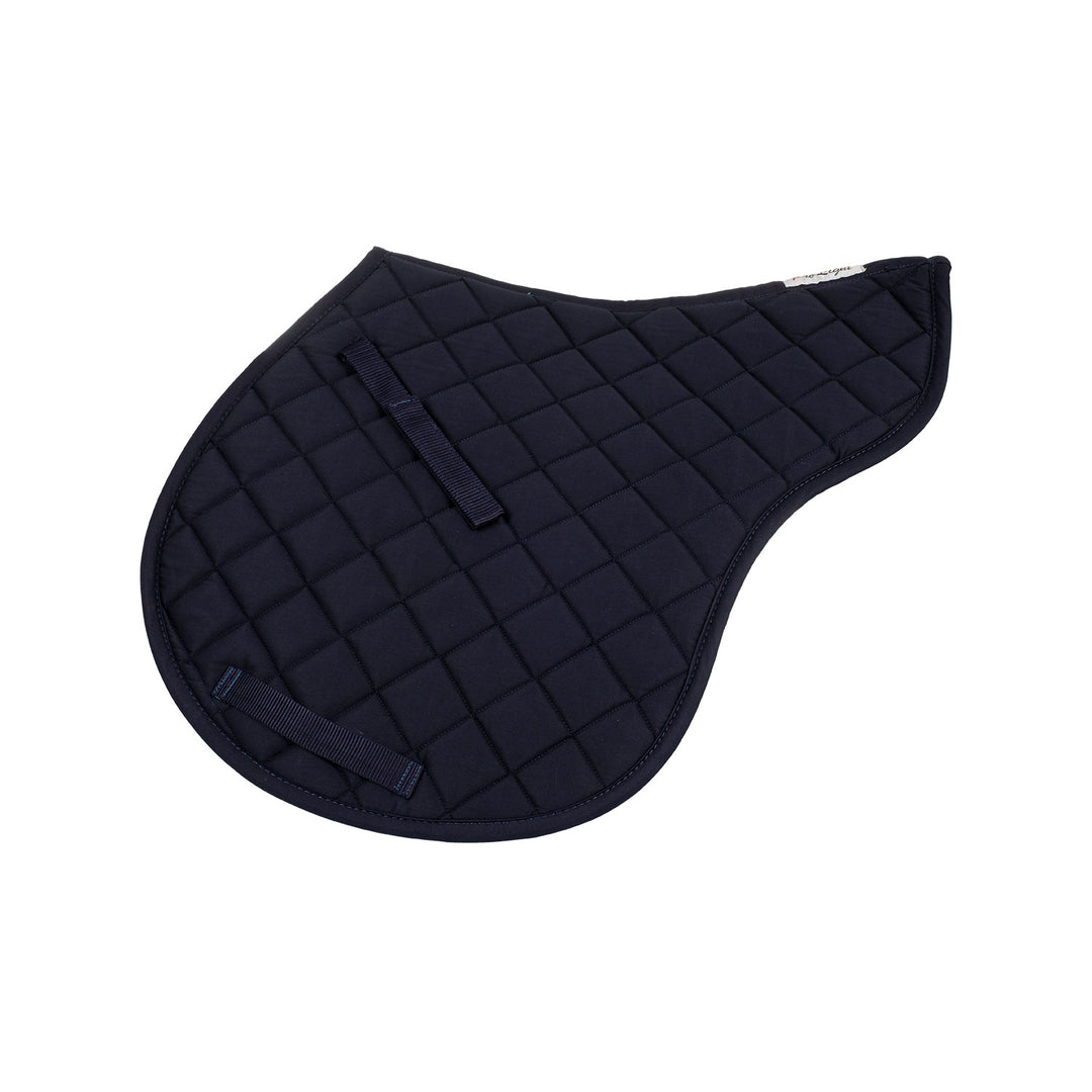 Derby Classic Shaped Jump Saddle Pad - Navy, view 2