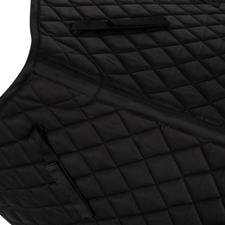 Derby Classic Quilted Saddle Pad - Black, view 4